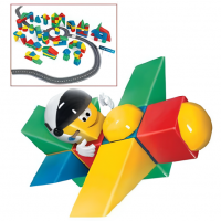 Магнитные кубики, 16 элементов