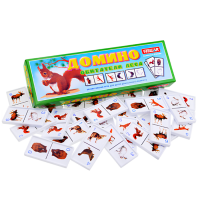 Домино "Обитатели леса"