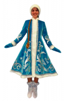 Карнавальный костюм для взрослых "Снегурочка Царевна"