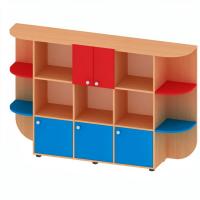 Стенка для игрушек (1680х1100х350)