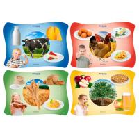Пазлы "Откуда берутся продукты питания"