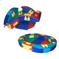 Манеж большой (мягкое дно) на креплениях