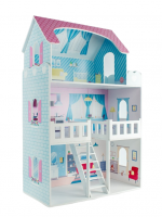 Кукольный дом «Пастила» с интерьером и мебелью